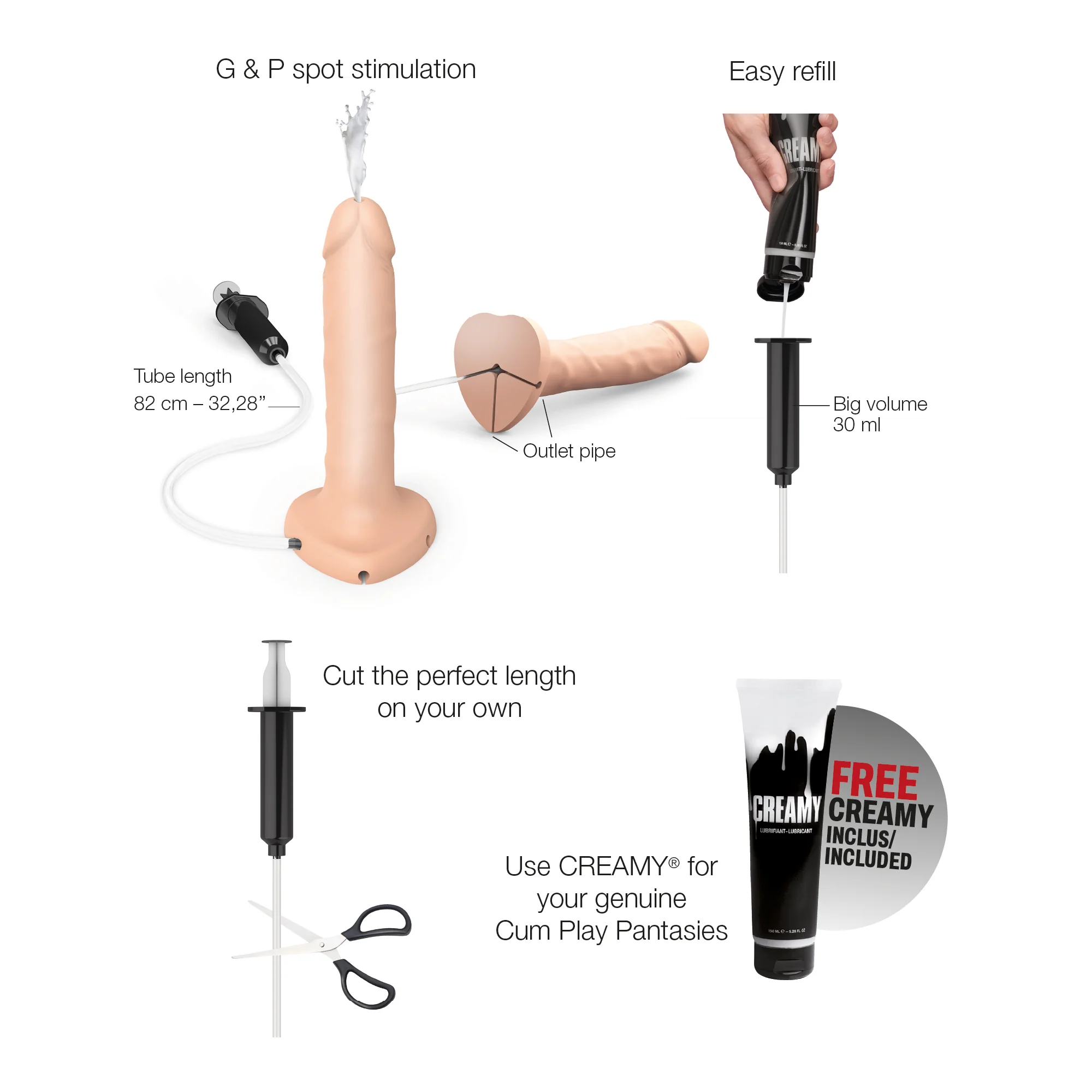 Dildo Éjaculateur Réaliste - Image 7