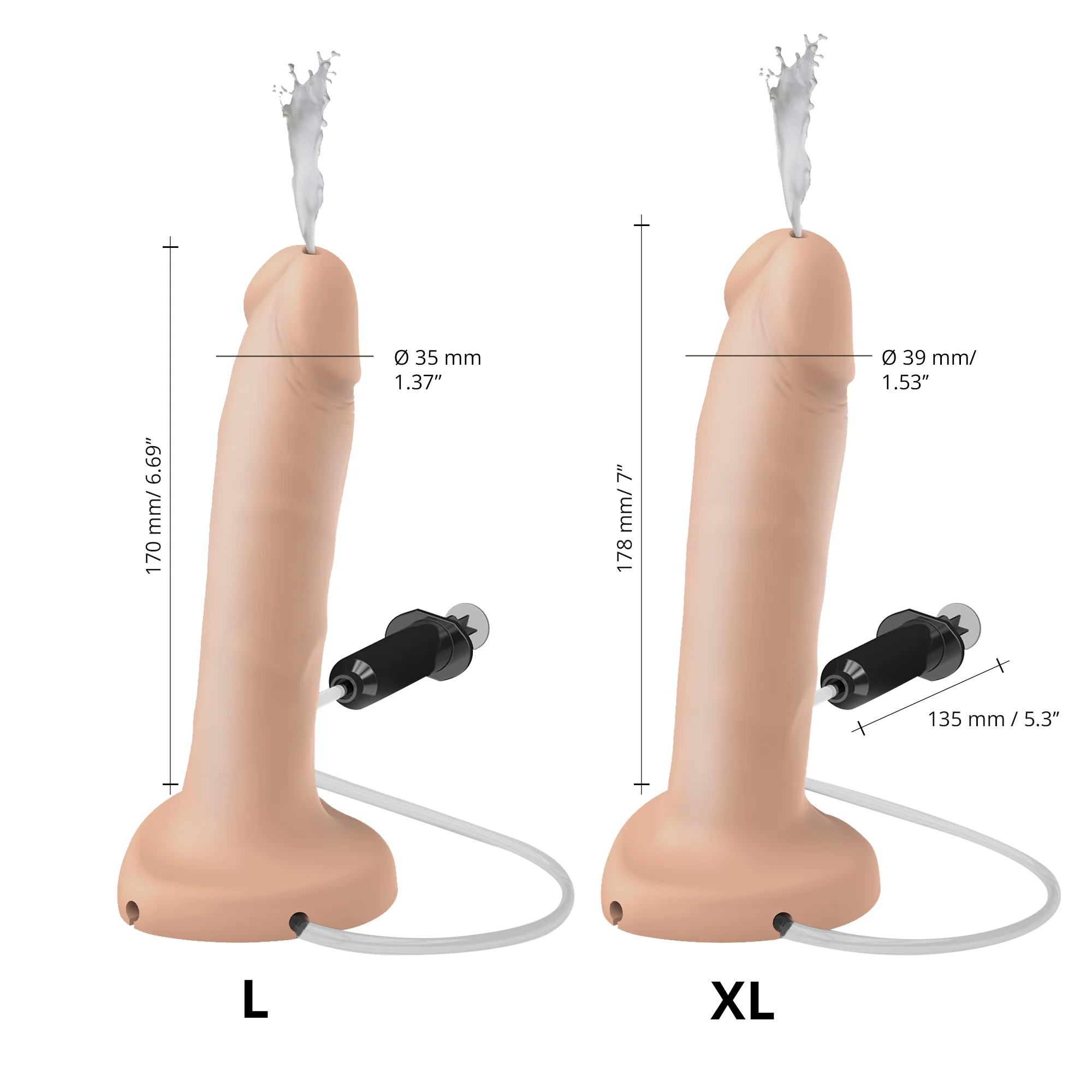 Dildo Éjaculateur Réaliste - Image 8