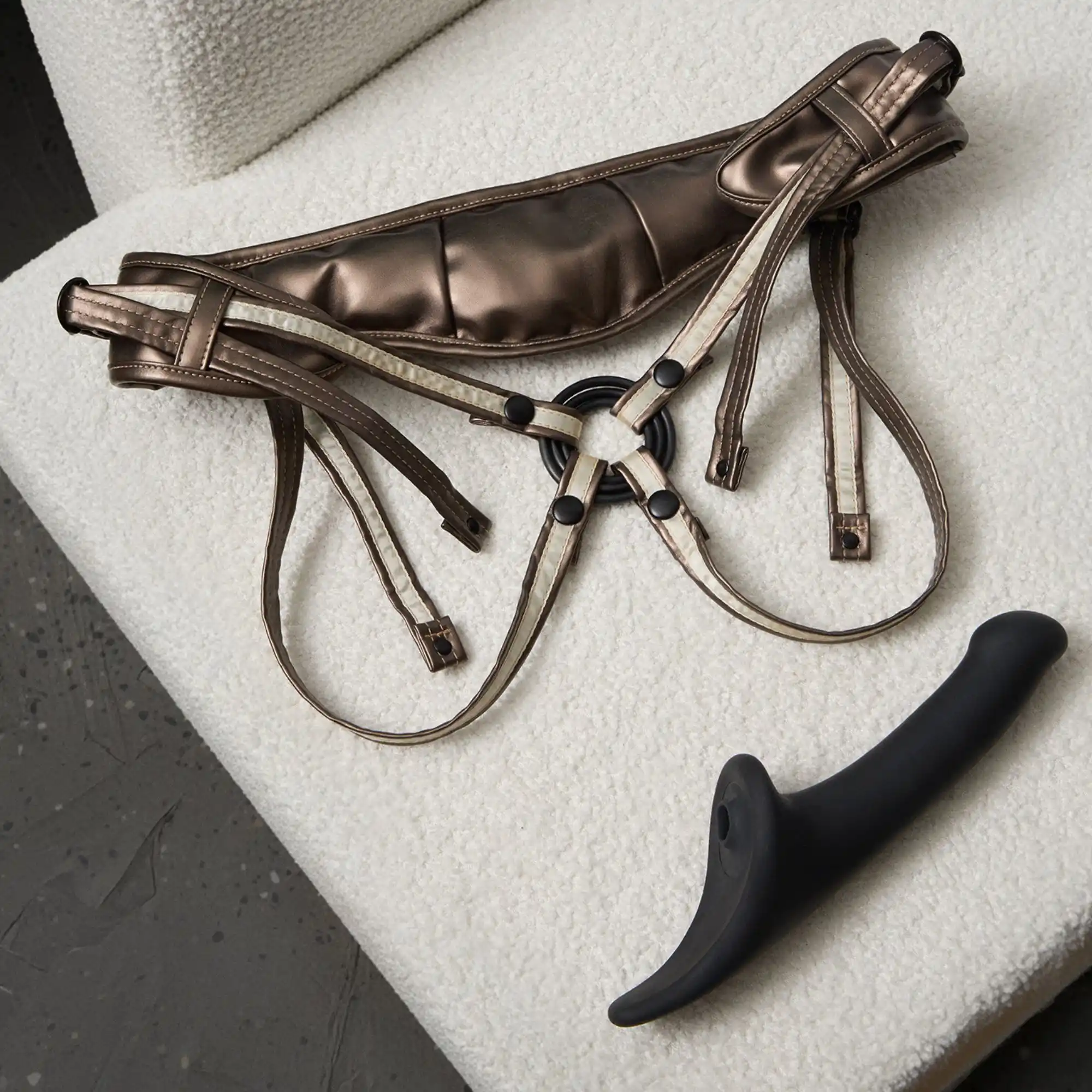 Harnais Similicuir Desirous - Nouveau Design - Image 6